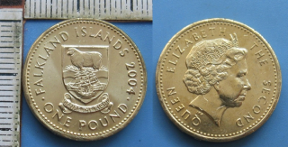 2004 - 1 pound - Falklandy