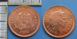 2004 - 1 penny - Falklandy