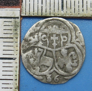 1536 - 2 fenik, stříbro - arcibiskup Matyáš Lang z Wellenburgu, Salzburg