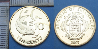 2007 - 10 cents - Seychelly