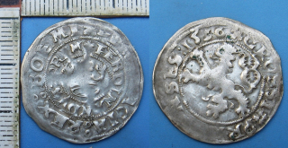 1536 - Pražský groš, stříbro - Ferdinand I. Habsburský