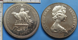 1978 - 1 crown - Isle of Man, výroční
