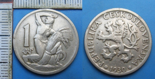 1930 R - 1 koruna