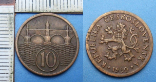 1930 - 10 haléřů