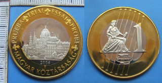 2004 - žeton - Maďarsko, probe