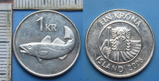 2006 - 1 krona - Island