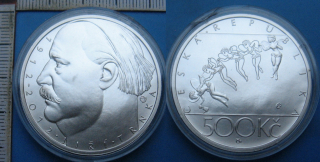 2012 - 500 Kč, stříbro - Jiří Trnka, certifikát, kapsle