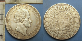1830 A - 1 tolar, stříbro - Prusko, Friedrich Wilhelm III., pěkný