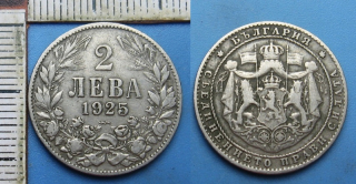 1925 - 2 leva - Bulharsko