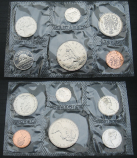 1968 - sada mincí Kanady - 6 ks