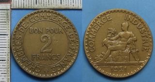 1921 - 2 francs - Francie