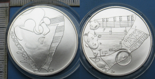 2006 - 200 Kč, stříbro - 100. výročí narození Jaroslava Ježka, kapsle