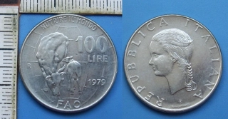 1979 - 100 lire - Itálie, FAO
