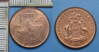 2006 - 1 cent - Bahamy
