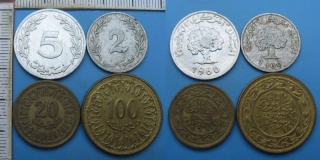 mince Tunisu - 4x různý typ