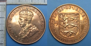1935 - 1/12 shilling - Jiří V., Jersey