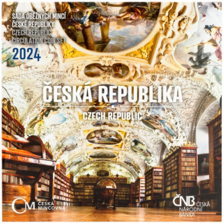 2024 - sada oběžných mincí - Česká republika