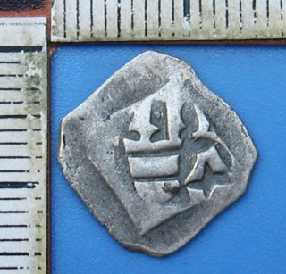 1407-1443 - fenik se čtyřrázem, stříbro - Jan III., Hals-Leuchtenburg 