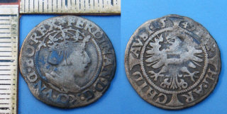 1549 - 3 krejcar, stříbro - Ferdinand I., Vídeň