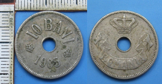 1905 - 10 bani - Rumunsko