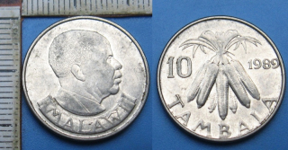 1989 - 10 tambala - Malawi