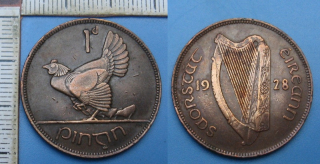 1928 - 1 penny - Irsko