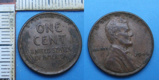 1946 - 1 cent - USA, A. Lincoln