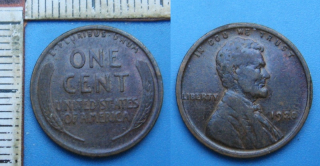 1920 - 1 cent - USA, A. Lincoln