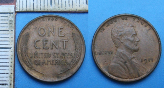 1911 - 1 cent - USA, A. Lincoln