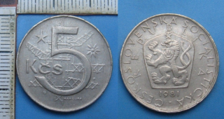1981 - 5 Kčs 