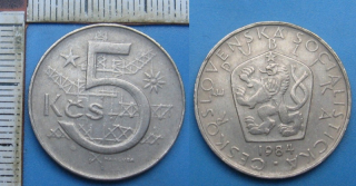 1984 - 5 Kčs 