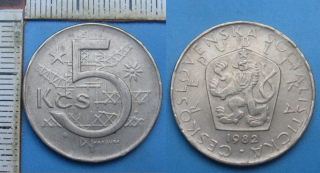 1982 - 5 Kčs 