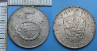 1990 - 5 Kčs 