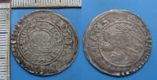 1458-1471 - pražský groš, stříbro - Jiří z Poděbrad, Há.I.c/1