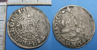 1458-1471 - pražský groš, stříbro - Jiří z Poděbrad