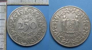 1989 - 250 cent - Surinam