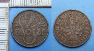 1936 - 2 grosze - Polsko