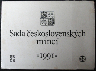 1991 - sada oběžných mincí ČSFR, 10 Kčs Štefánik