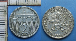 1924 - 2 haléře