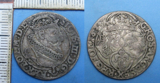 1624 - VI groš, stříbro - Polsko, Zikmund III. Vasa, Krakov