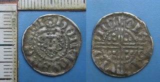 1249 - 1250 - penny, stříbro - Henry III, Anglie, Londýn