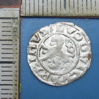 1516-1526 - Bílý peníz, stříbro - Ludvík I. Jagellonský, vzácnější varianta