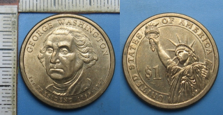 2007 P - 1 dollar - USA, George Washington