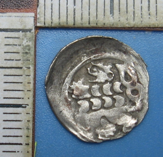 1458-1471 - peníz kruhový, stříbro - Jiří z Poděbrad