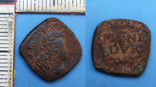 1723-36 - quatrino - Karel VI., pro Lombardsko