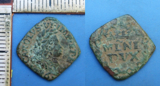 1726 - quatrino - Karel VI., pro Lombardsko