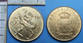 1979 - 200 lir - San Marino, FAO