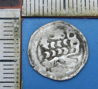 1458-1471 - peníz kruhový, stříbro - Jiří z Poděbrad