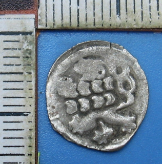 1458-1471 - peníz kruhový, stříbro - Jiří z Poděbrad