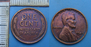 1945 - 1 cent - USA